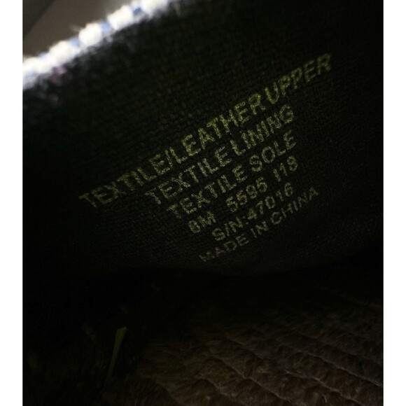 TORY BURCH Blue Tan Espadrilles Flat Slip On Shoes‎ Canvas Color Block Women's 8 - Picture 13 of 16